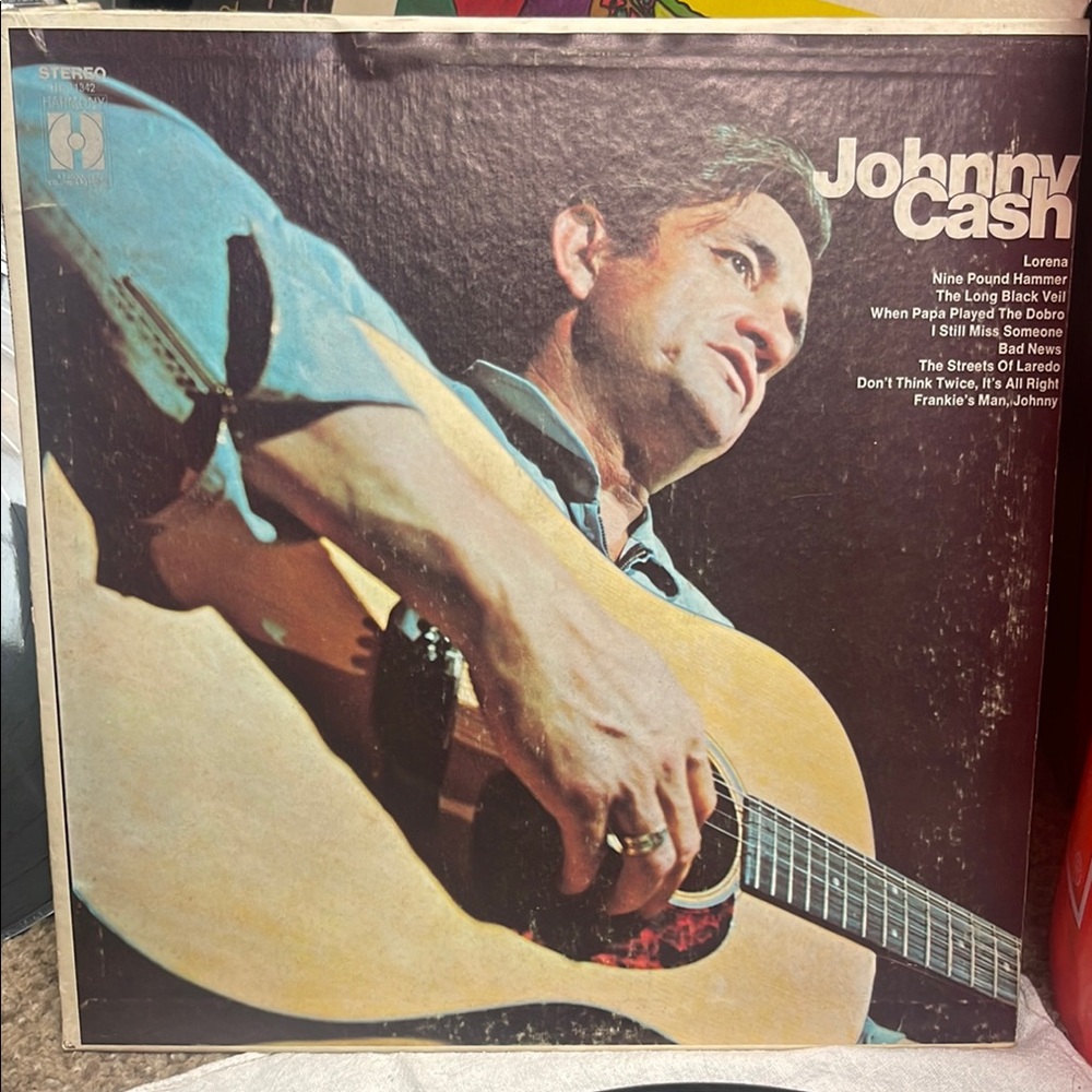 Johnny Cash Vinyl Record Album 12 inch LP